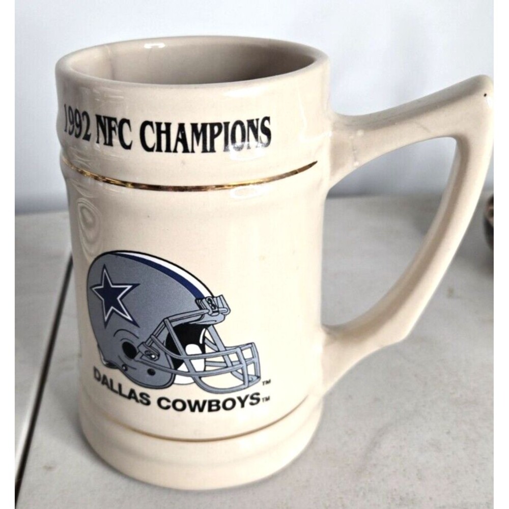 DALLAS COWBOYS Beer Stein-2002 NFC Champions